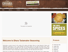 Tablet Screenshot of dharamasale.com